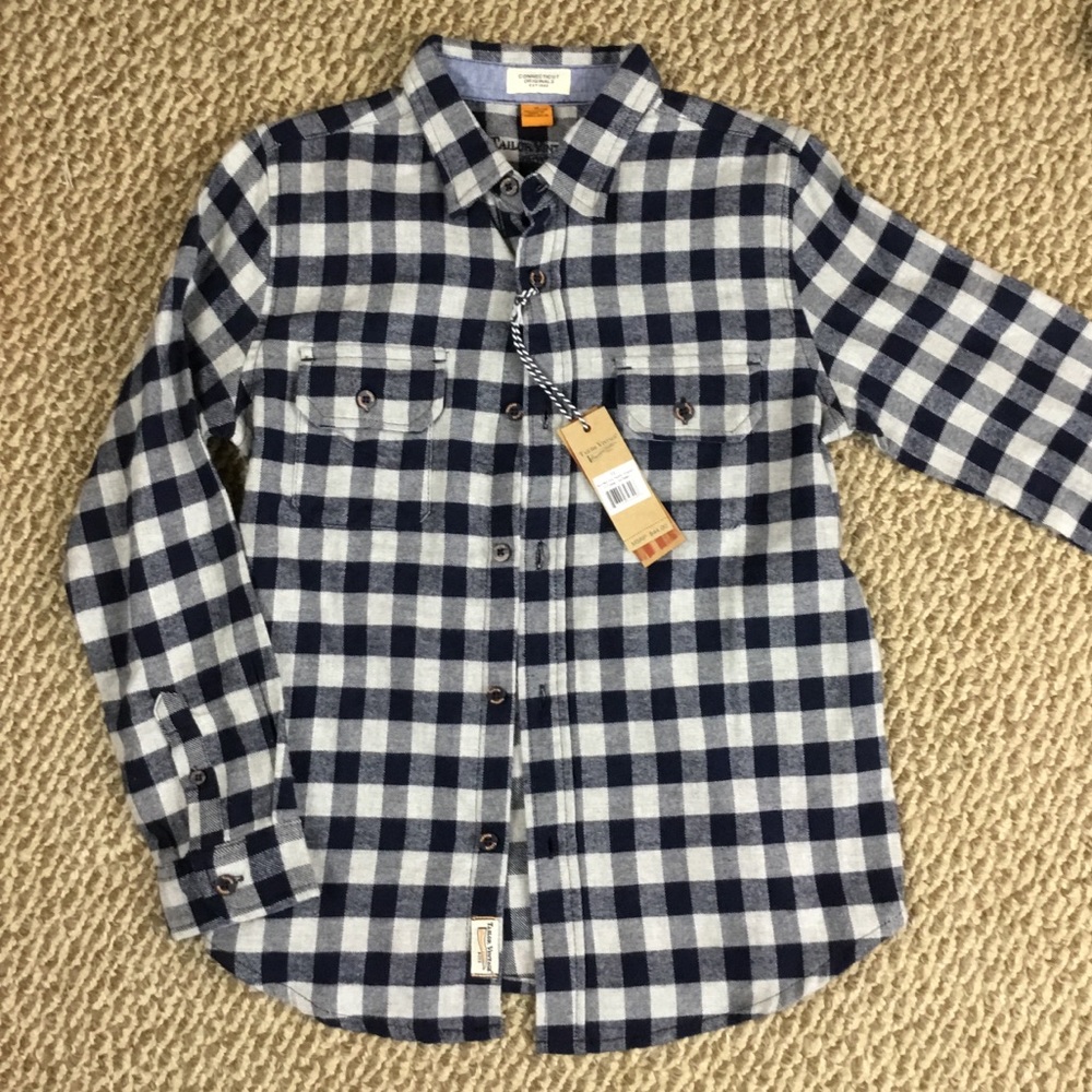 Boys Tailor Vintage long Sleeve Shirts